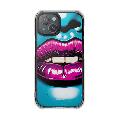 Vivid Lips Contrast iPhone Case - Impact