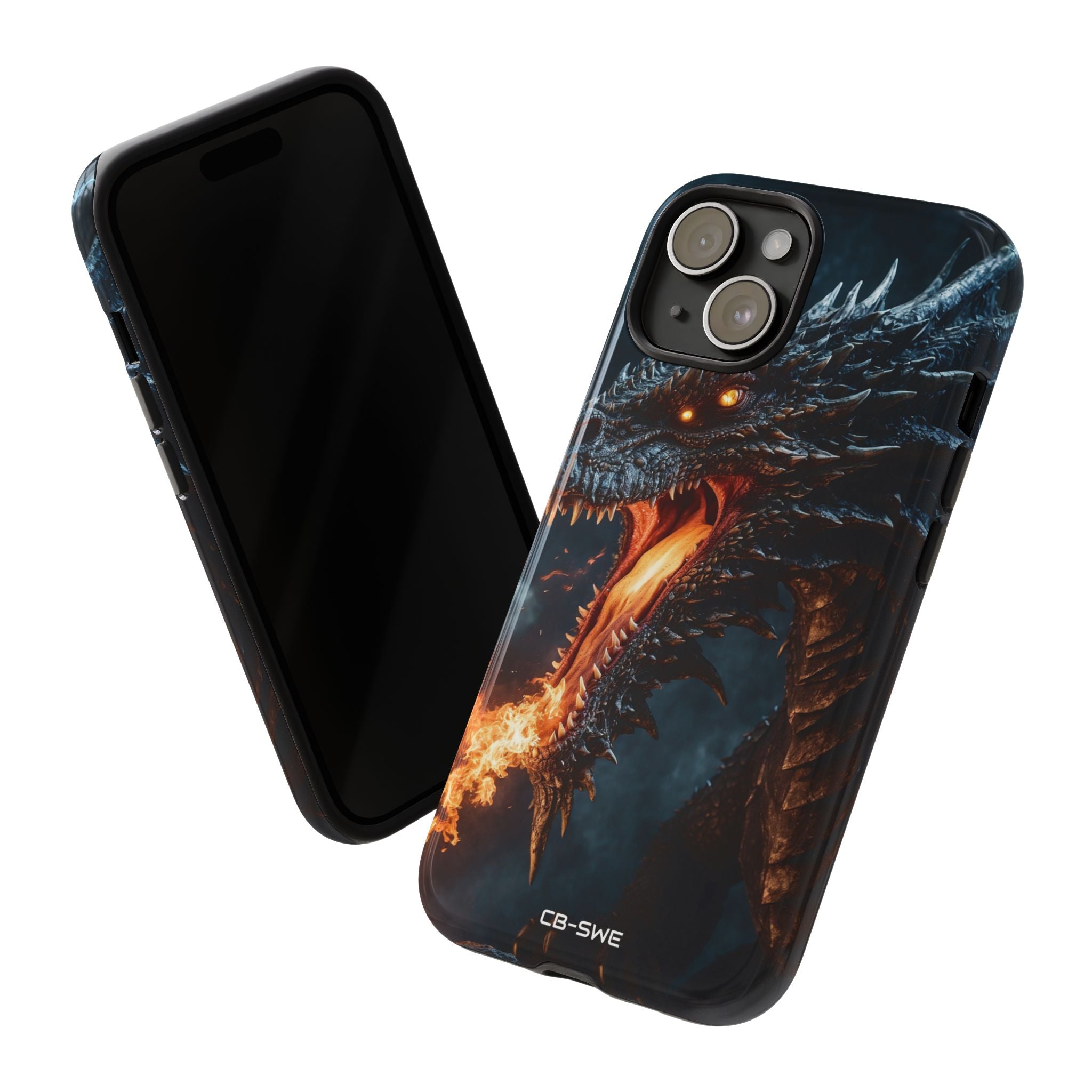 Fiery Breath Erupts - iPhone Case