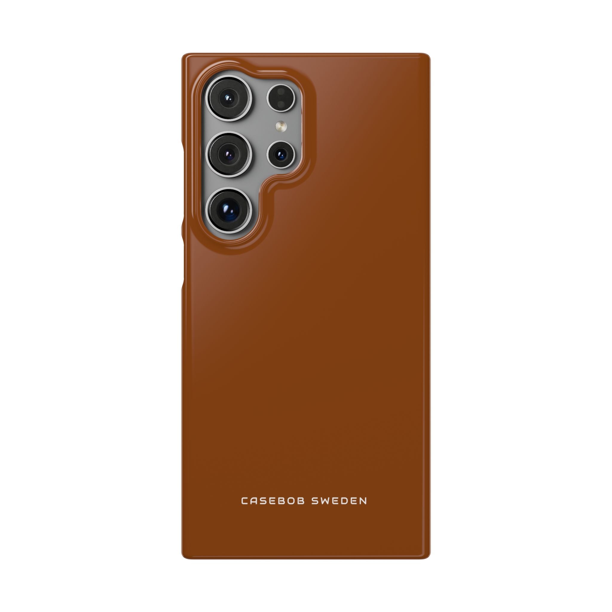 Saddle Brown Samsung S24 - Slim Phone Case