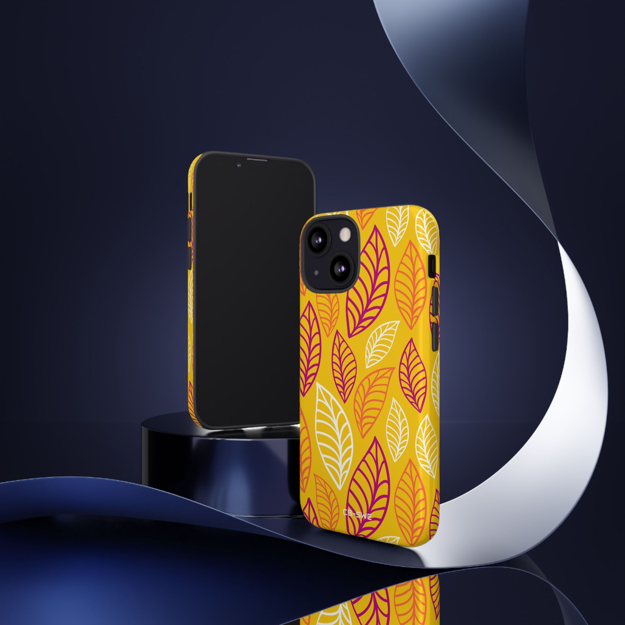 Vibrant Leaf Symphony - iPhone Case