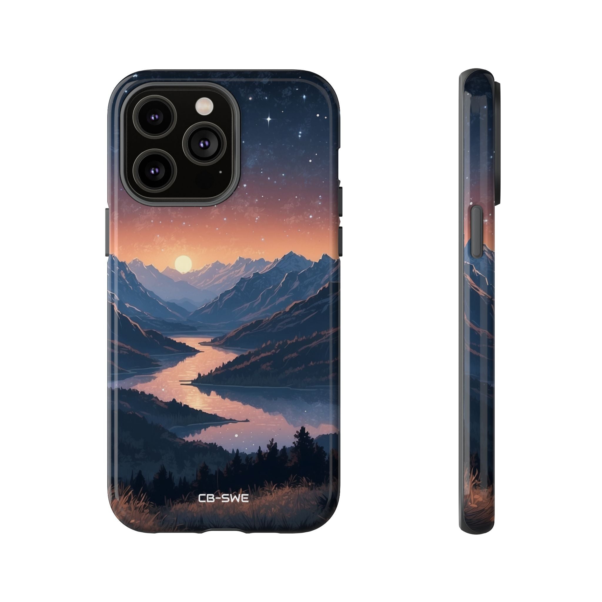 Mountains Embrace Light - iPhone Case