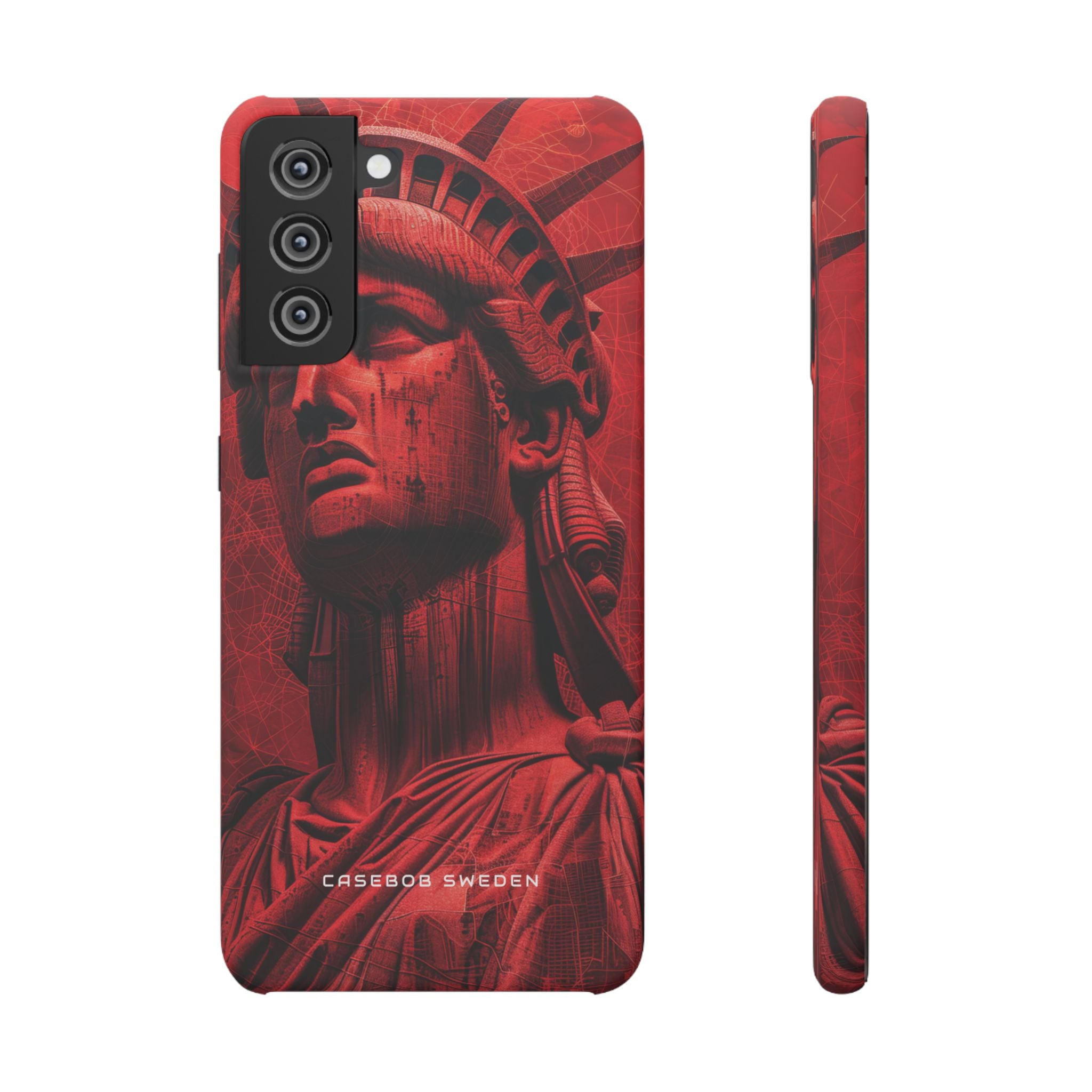 Zen Red Liberty Vision Samsung S21 - Slim Phone Case