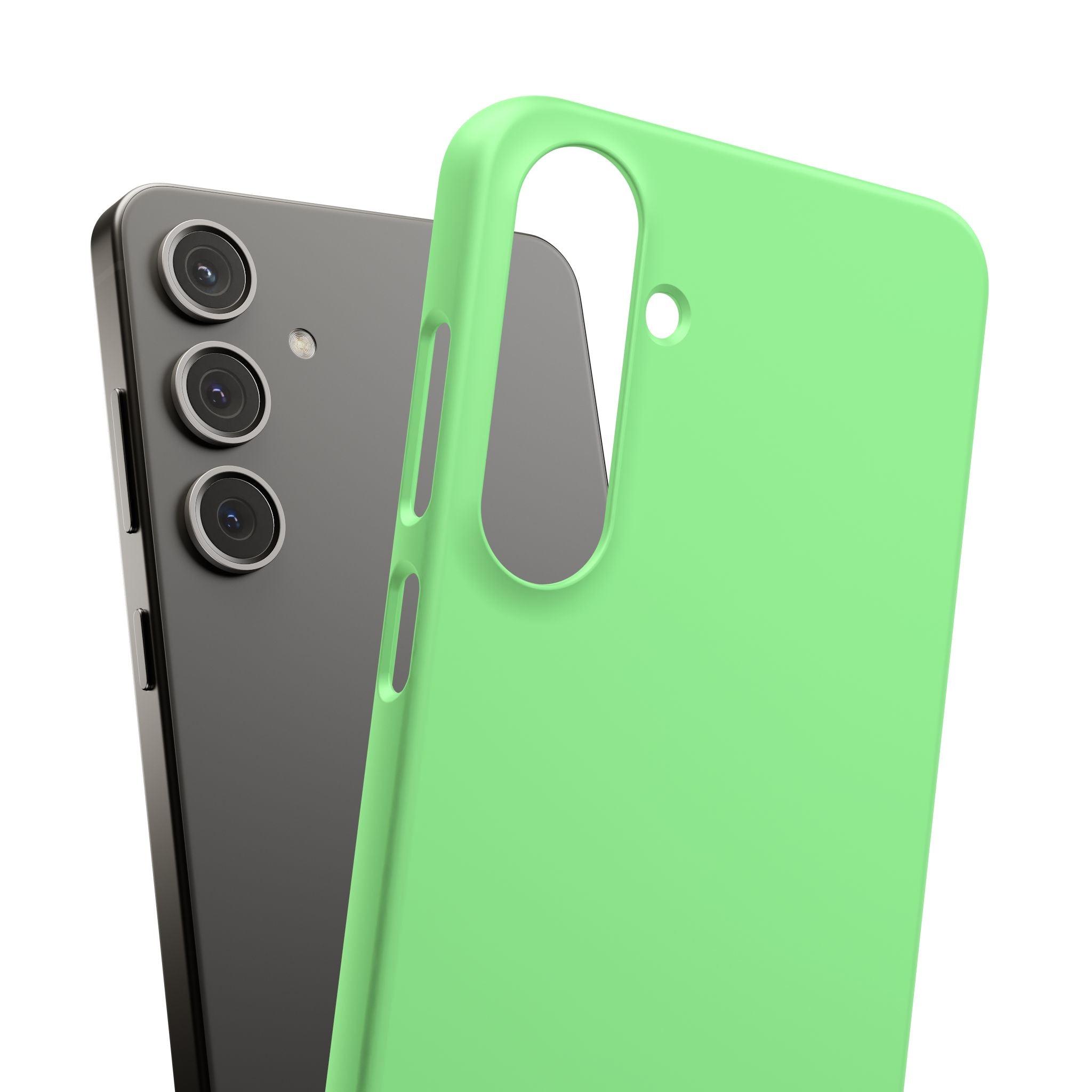 Pale Green Samsung S24 - Slim Phone Case