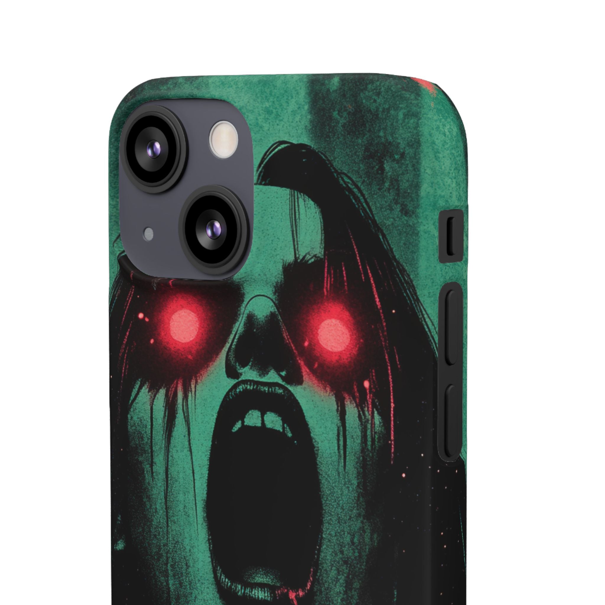 Haunting Glow of Gothic Eyes iPhone 13 - Slim Phone Case