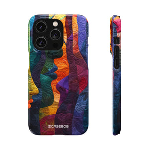 Interwoven Vibrance | Slim Phone Case for iPhone