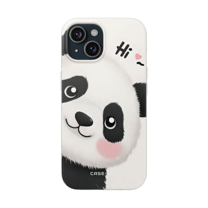 Panda Glow iPhone 15 Case - Soft