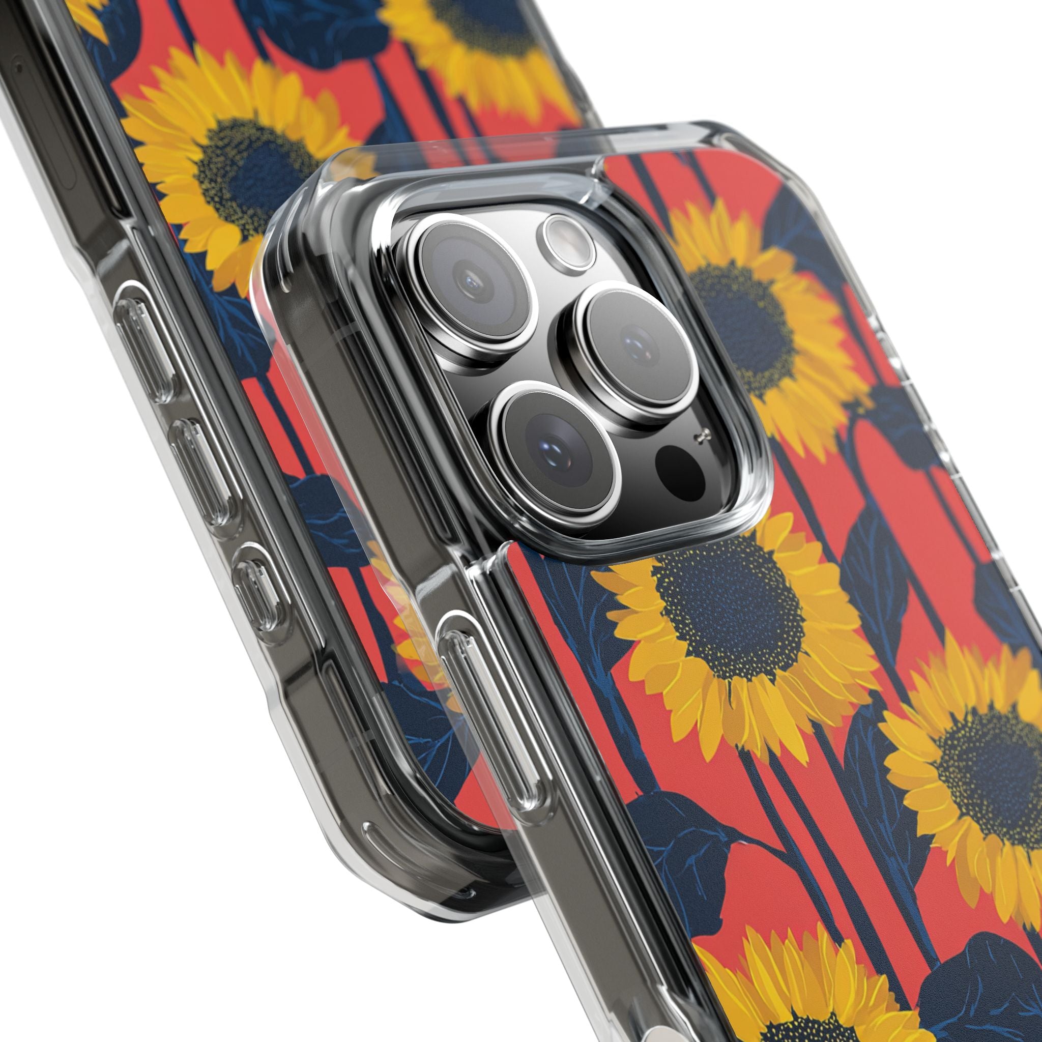 Vibrant Sunflower Rhythm iPhone Case - Impact