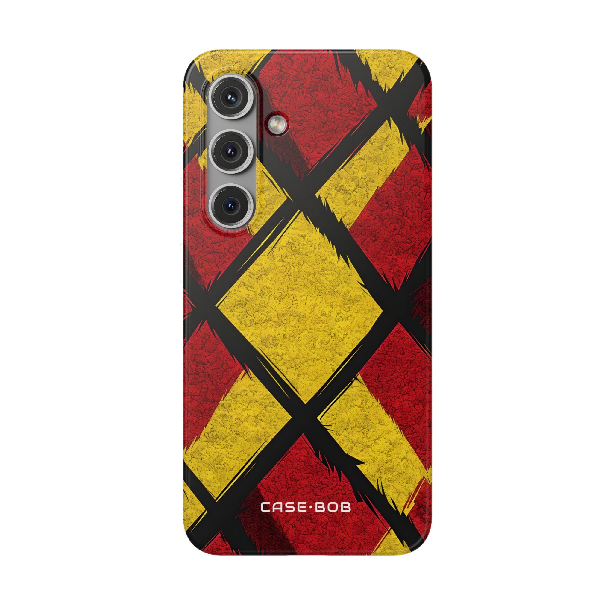 Cracked Diamond Grid Samsung S24 - Soft Case