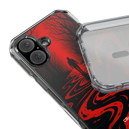 Red Path Mystery iPhone Case - Impact