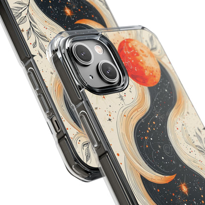 Celestial Whimsy Blooms iPhone Case - Impact