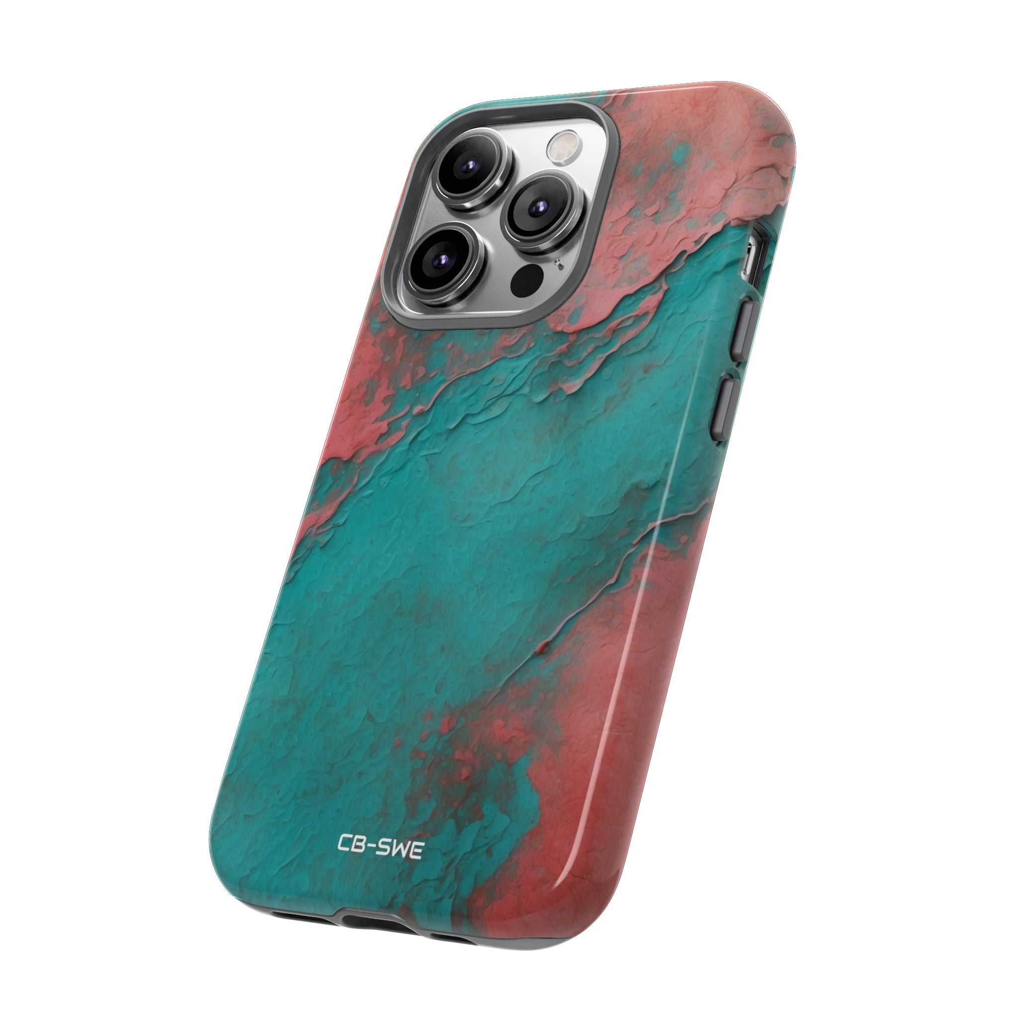Turbulent Coral Flow - iPhone Case