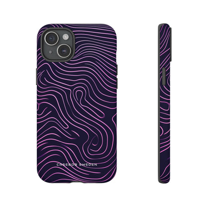 Contour Waveflow iPhone 15 - Tough Phone Case