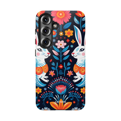Bunnies Hop Flowers - Samsung Case