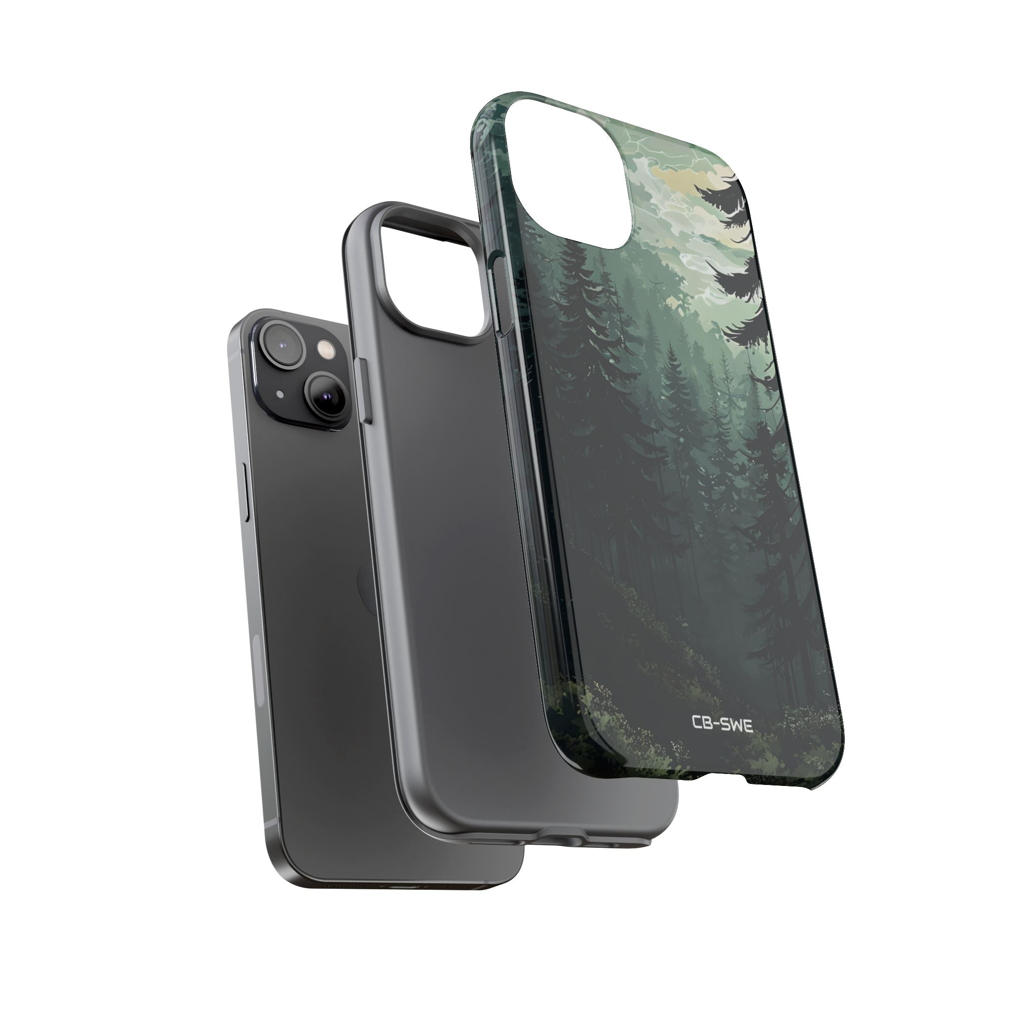 Mystical Forest Journey - iPhone Case