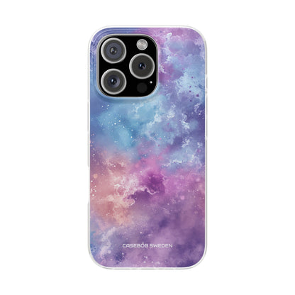 Cosmic Nebula Swirls - Flexi iPhone 16 Phone Case