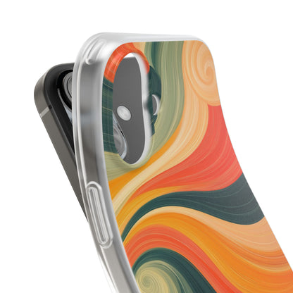 Swirling Ember iPhone 16 Case - Soft