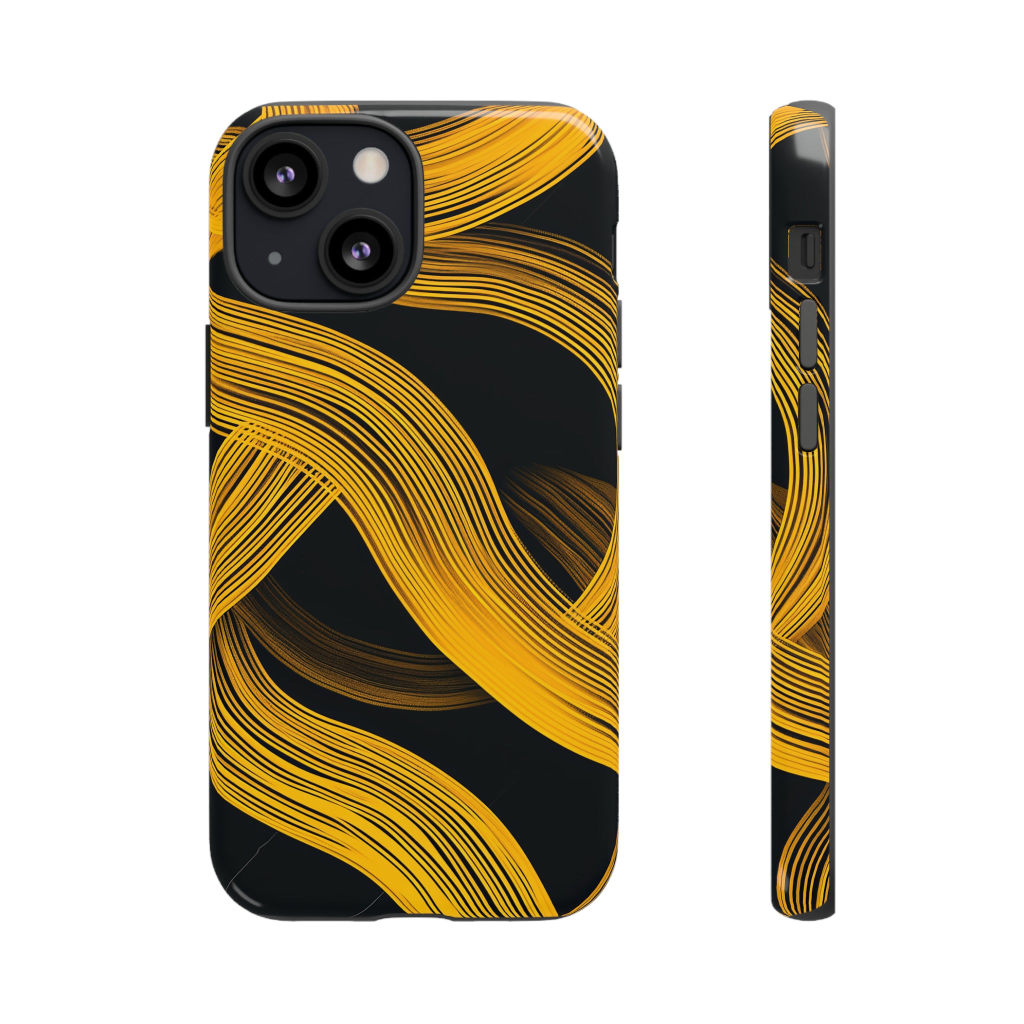 Golden Line Sleekness - Protective Phone Case