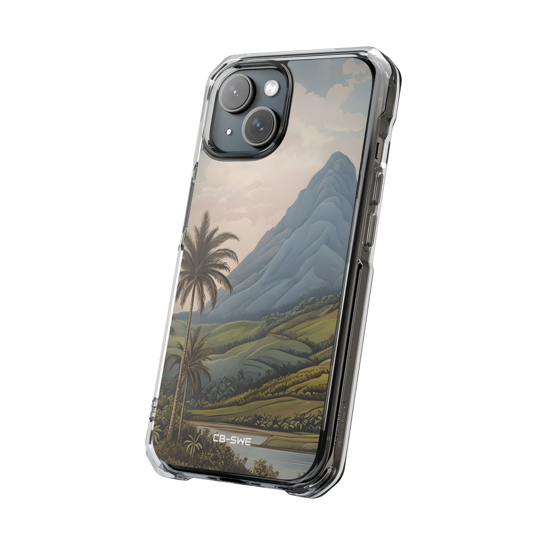 Serene Mountain Oasis iPhone Case - Impact