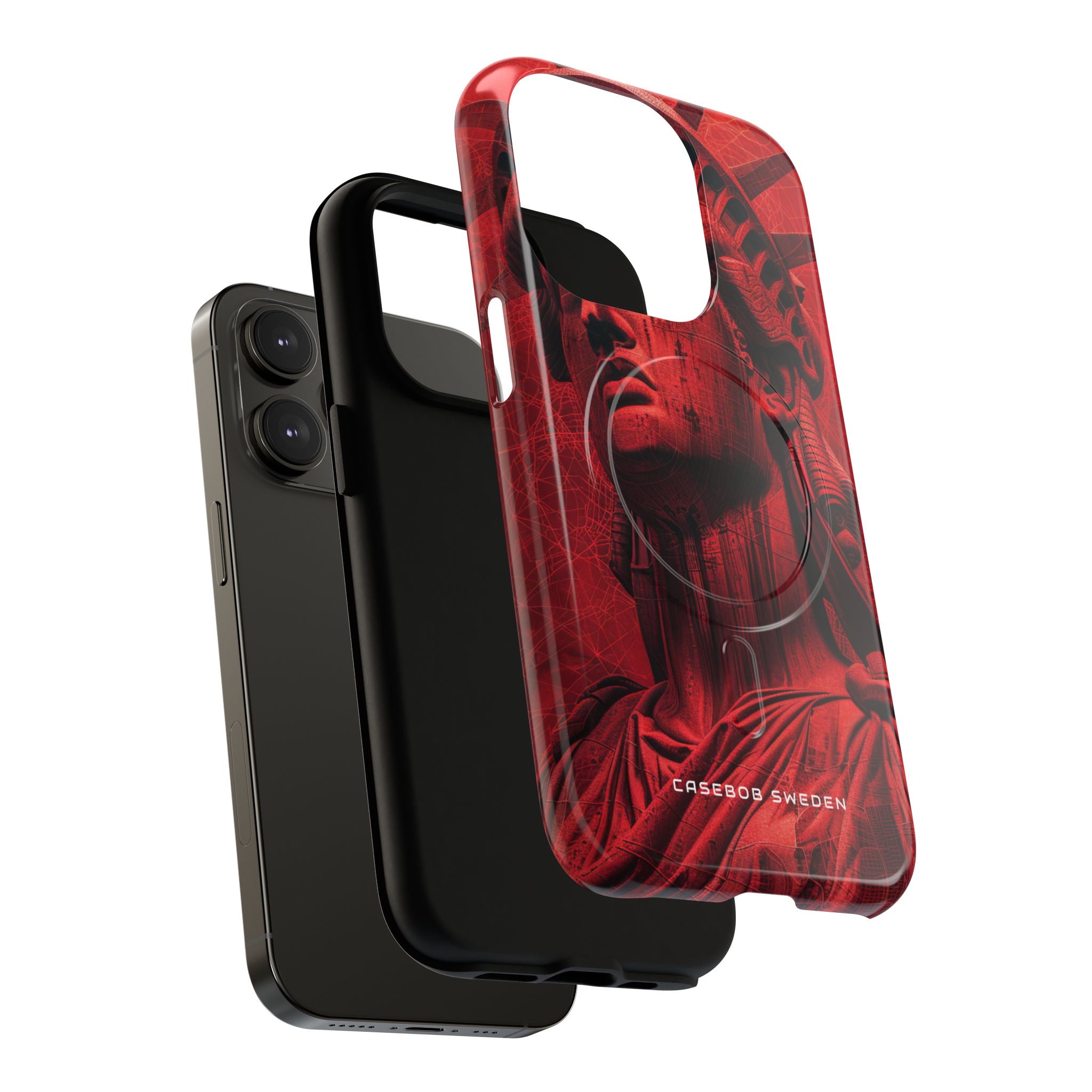 Zen Red Liberty Vision iPhone 14 | Tough+ Phone Case