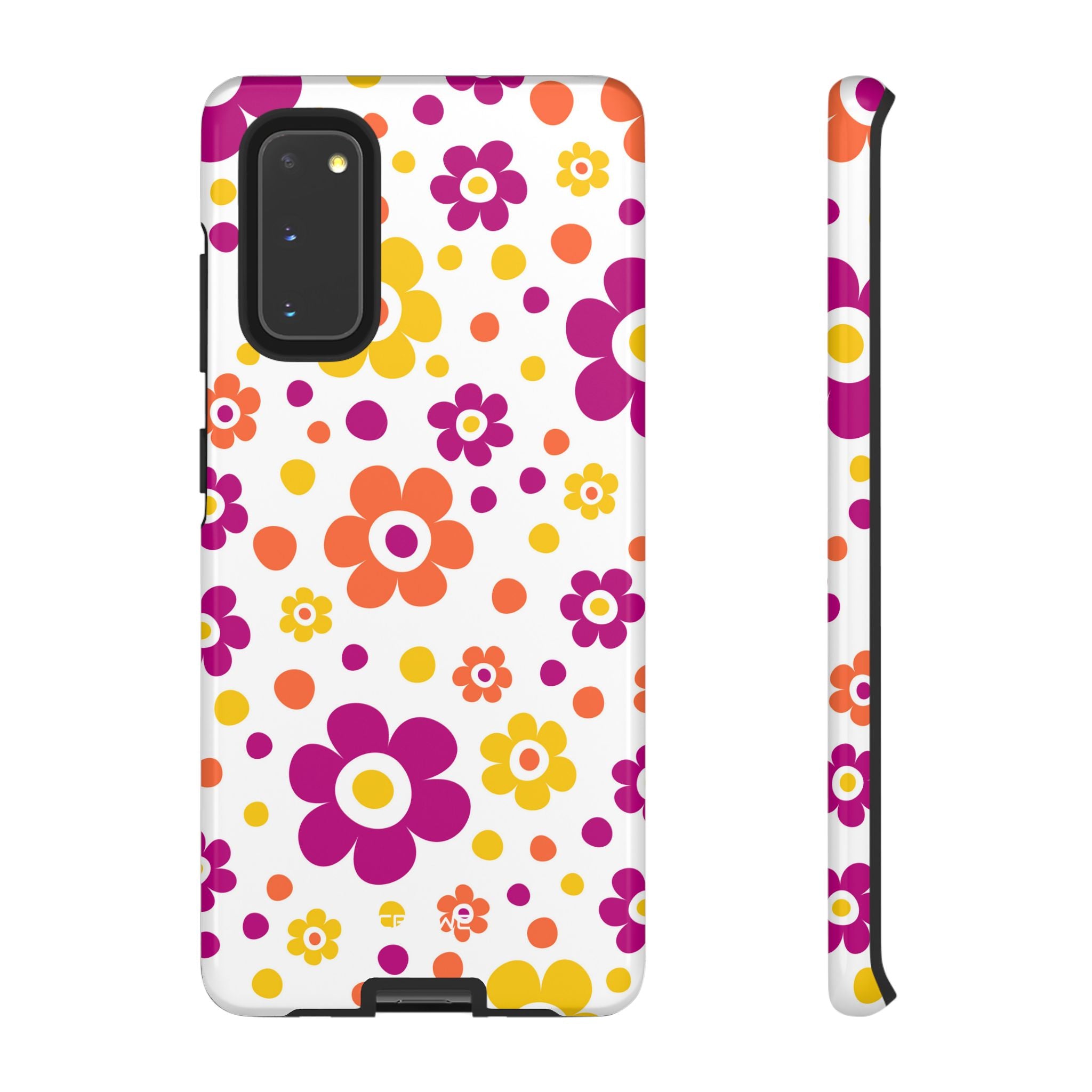 Retro Floral Playfulness - Samsung Case
