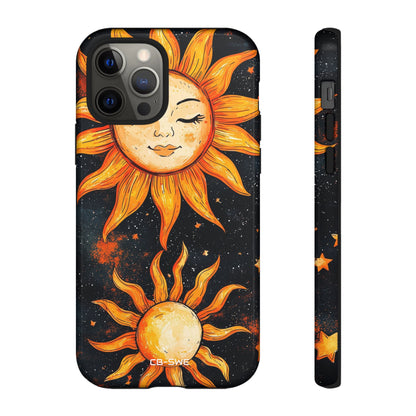 Celestial Suns Dance - iPhone Case