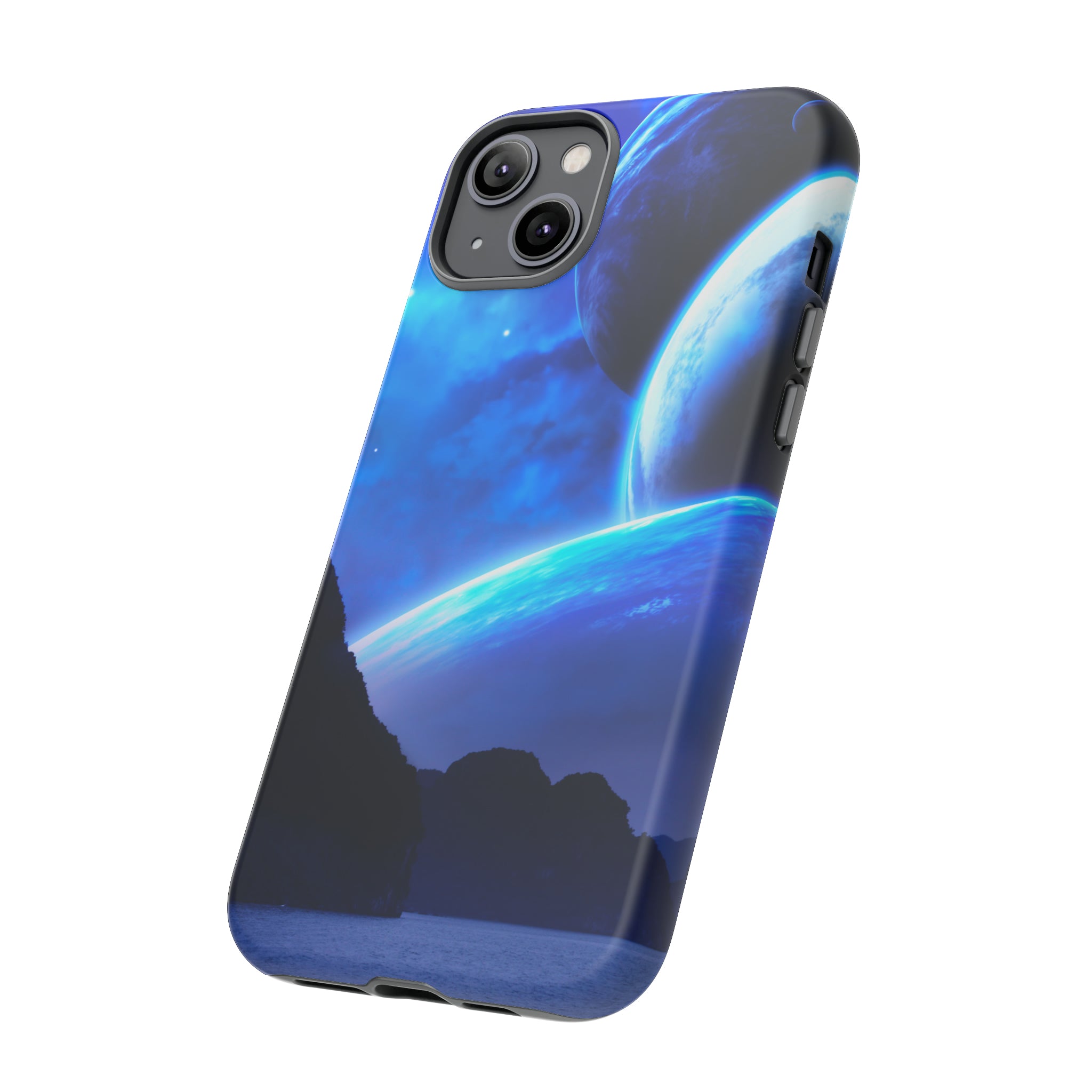 Fantasy Planet Nebula - Protective Phone Case