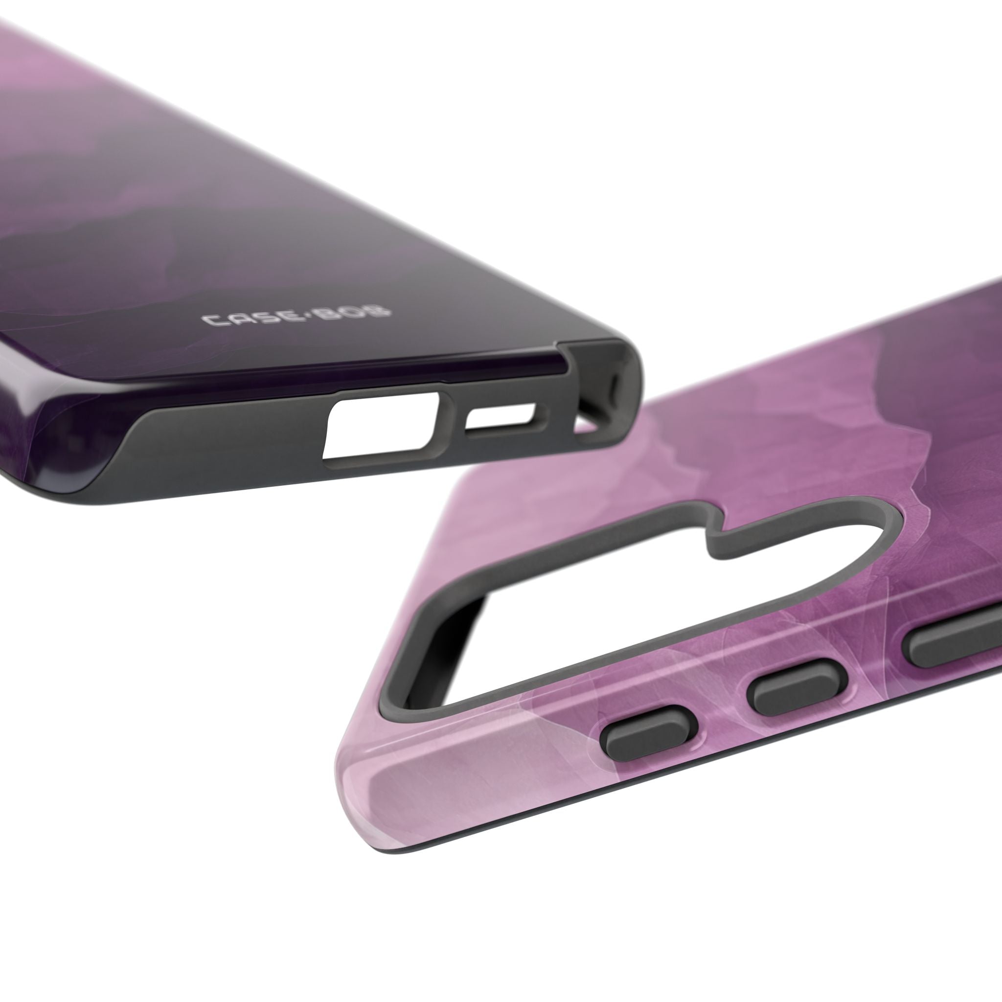 Purple Wave Layers Samsung S25 Ultra Case - Tough