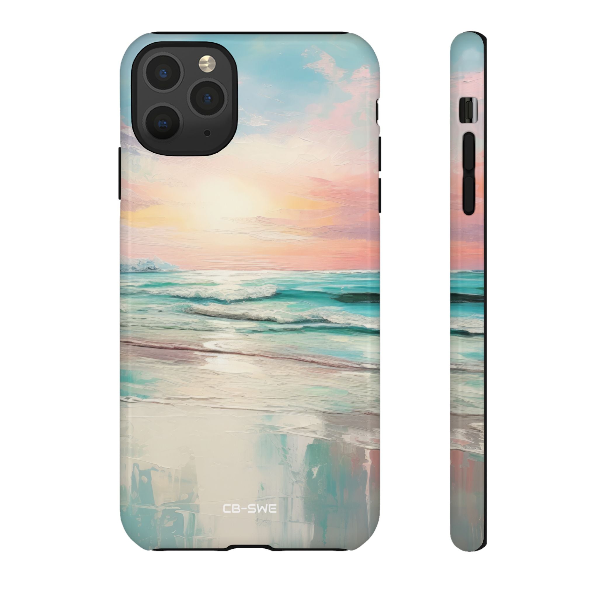Waves Glistening Softly - iPhone Case