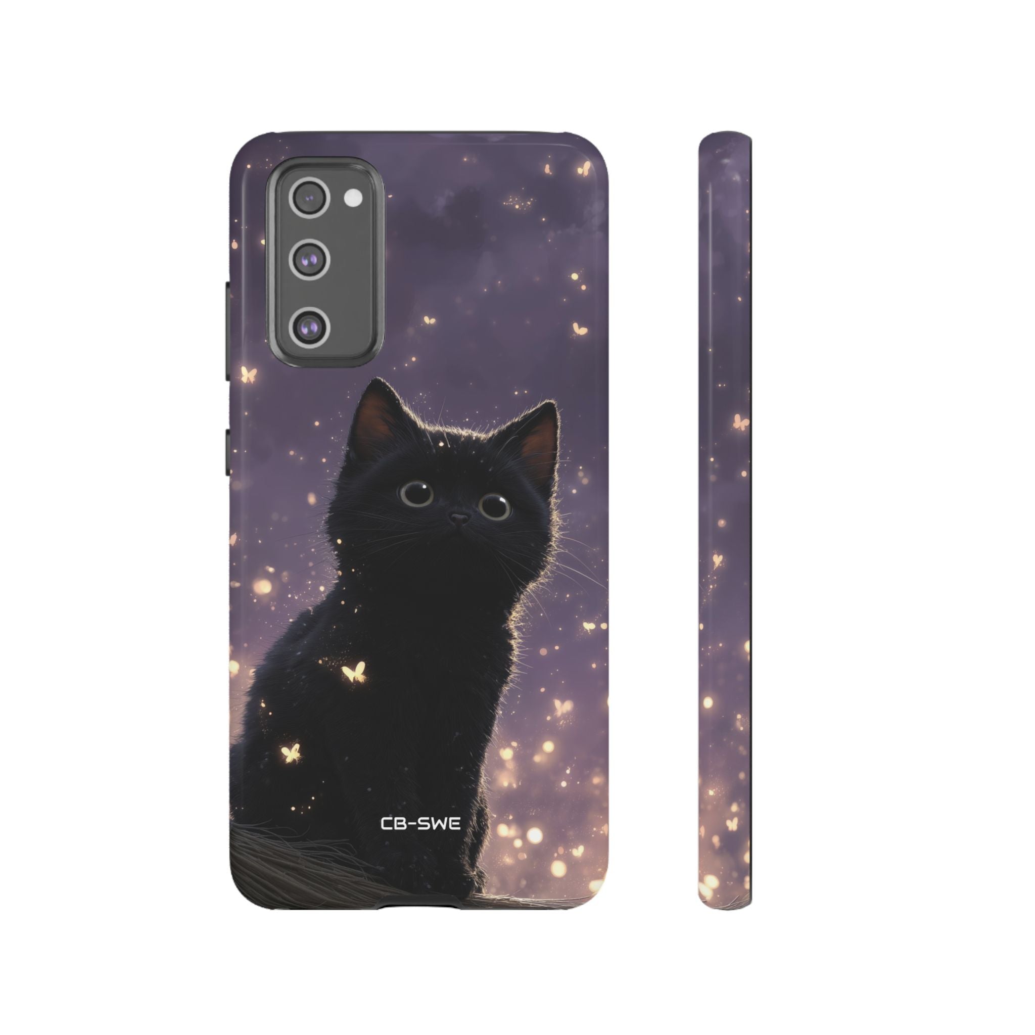 Whimsical Cat Soars - Samsung Case