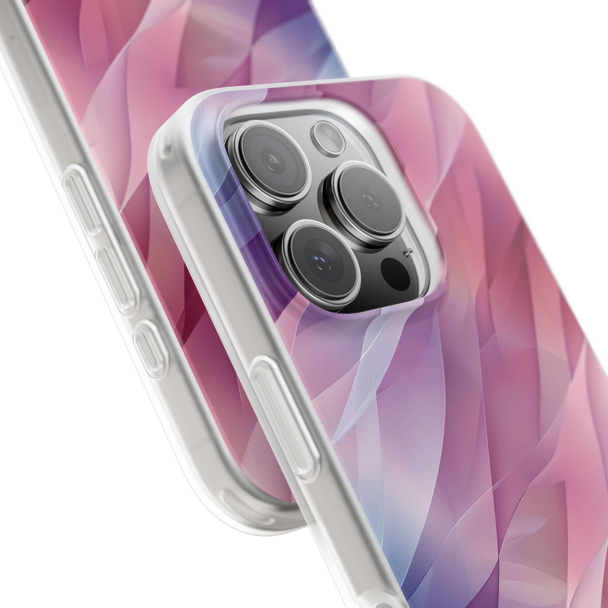 Pink Wave iPhone 16 Pro Case - Soft