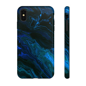 Neon Blue Creative - Protective Phone Case