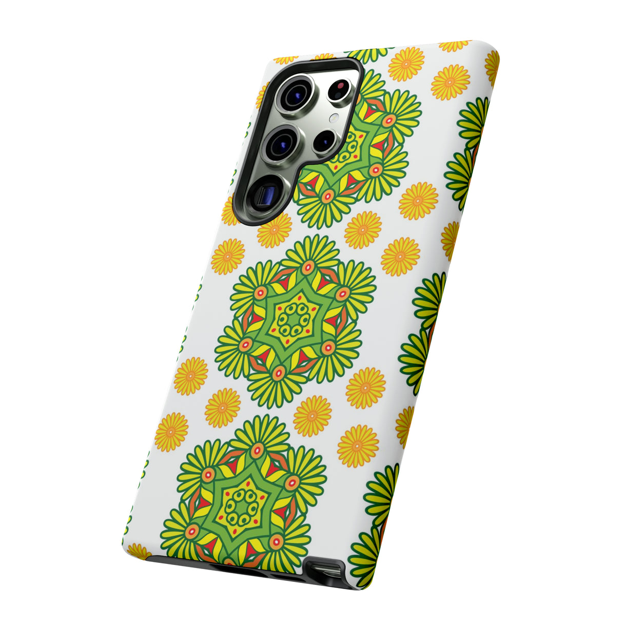 Lime Mandela - Protective Phone Case