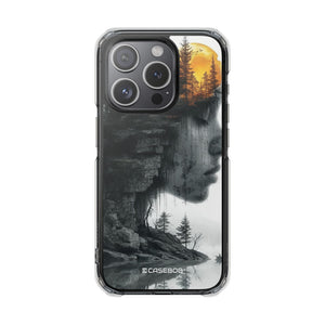 Nature's Reflection - Phone Case for iPhone (Clear Impact - Magnetic)