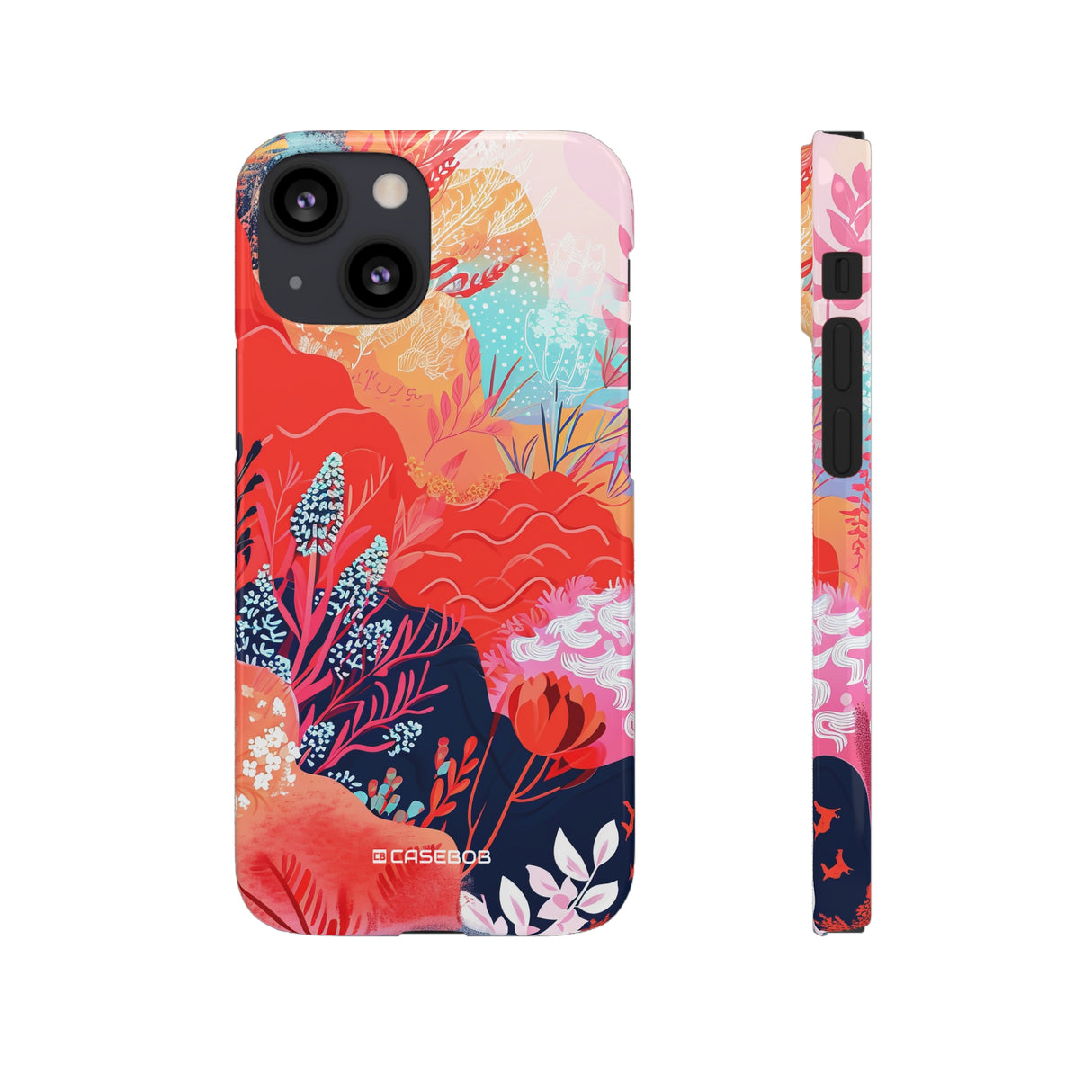 Living Coral Design | Handyhülle für iPhone (Slim Case)