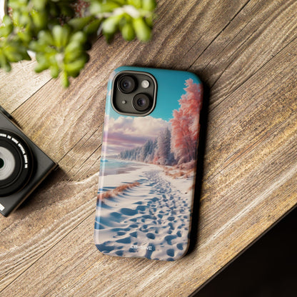Shadows Embrace Waves - iPhone Case