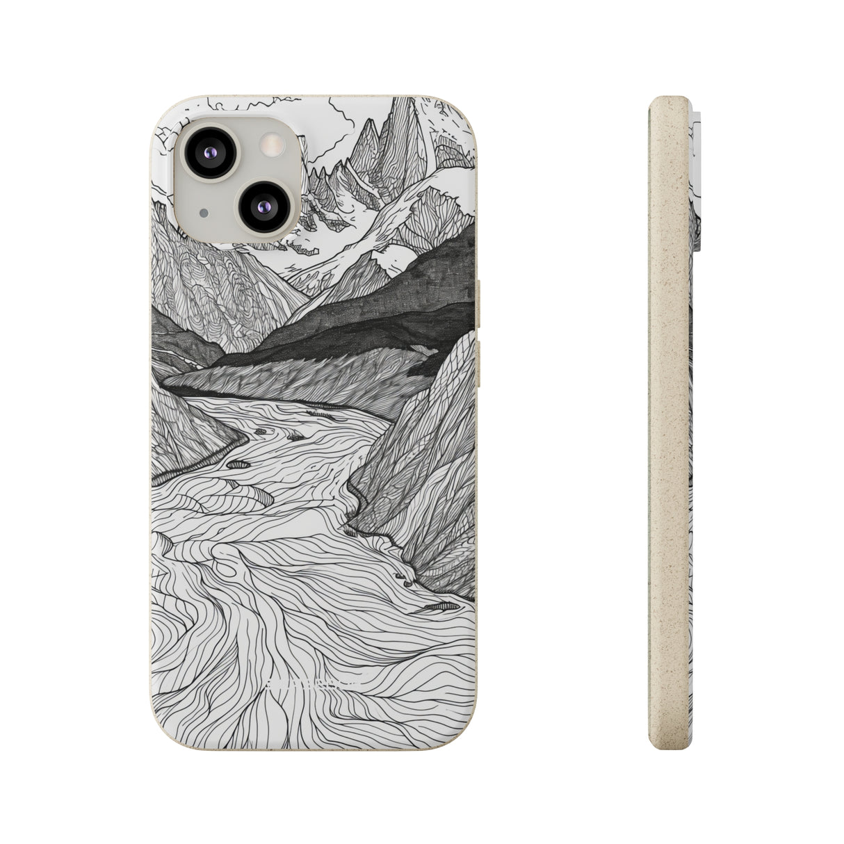 Mountain Tranquility | Biodegradable Phone Case