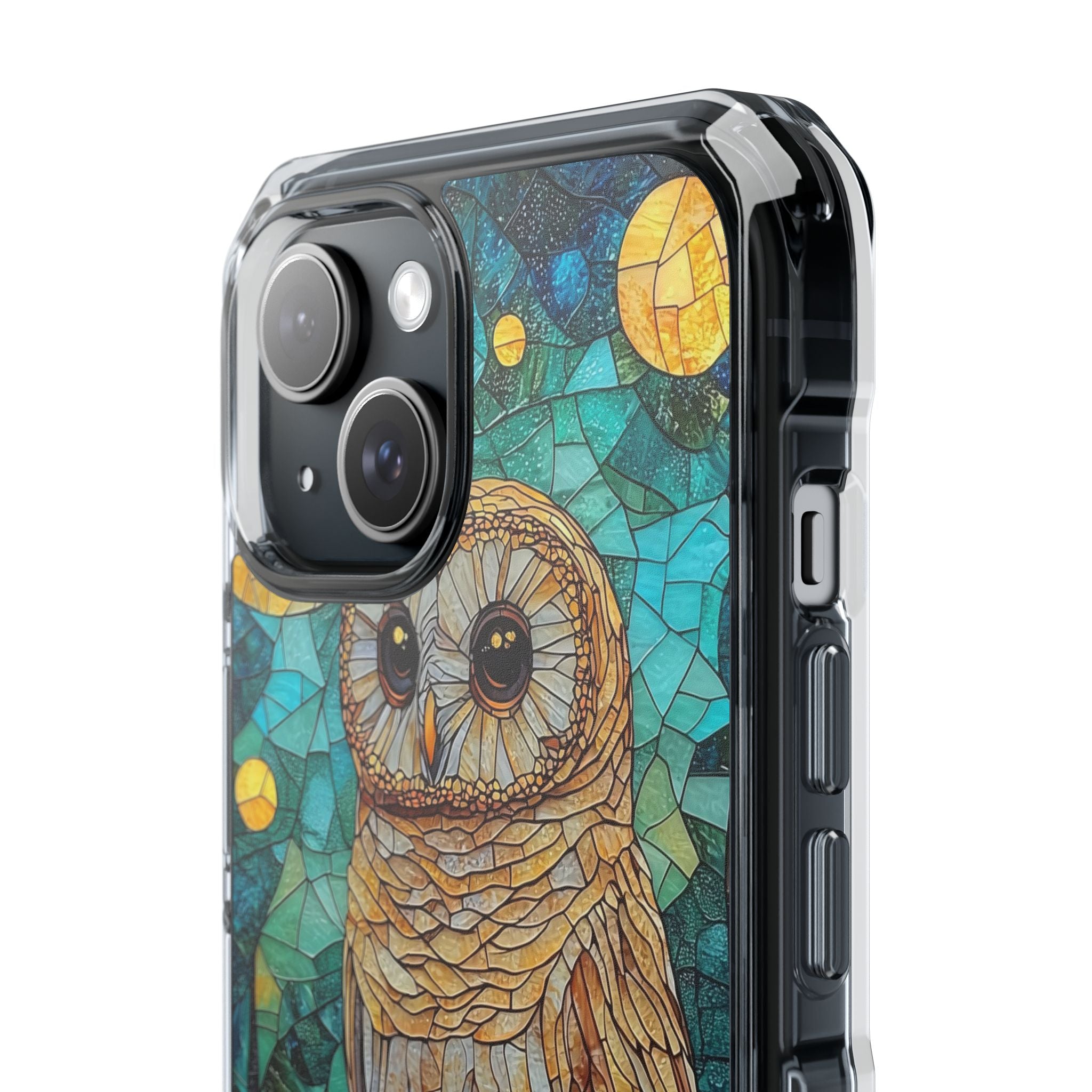 Celestial Owl Gaze iPhone Case - Impact