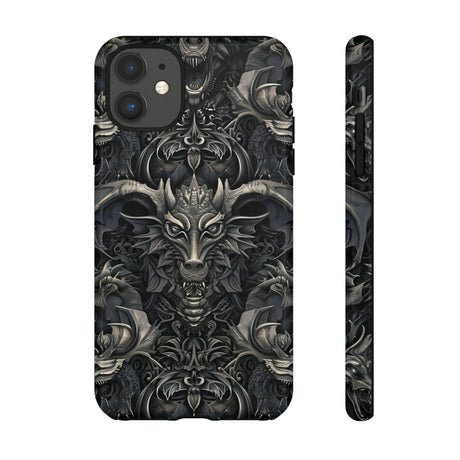 Mythical Gargoyles Tapestry - Protective Phone Case