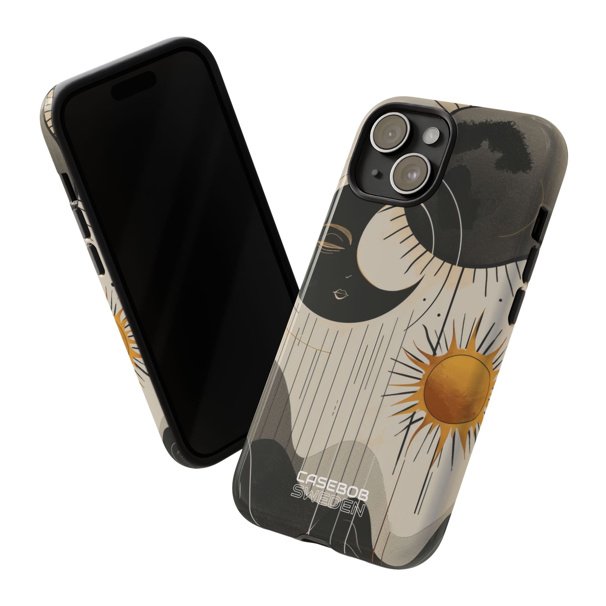 Moon Sun Harmony iPhone 15 - Resistente