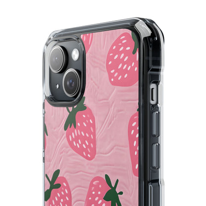 Summer Strawberry Delight iPhone Case - Impact