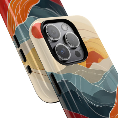 Sunlit Ridges iPhone 15 Pro Case - Tough+
