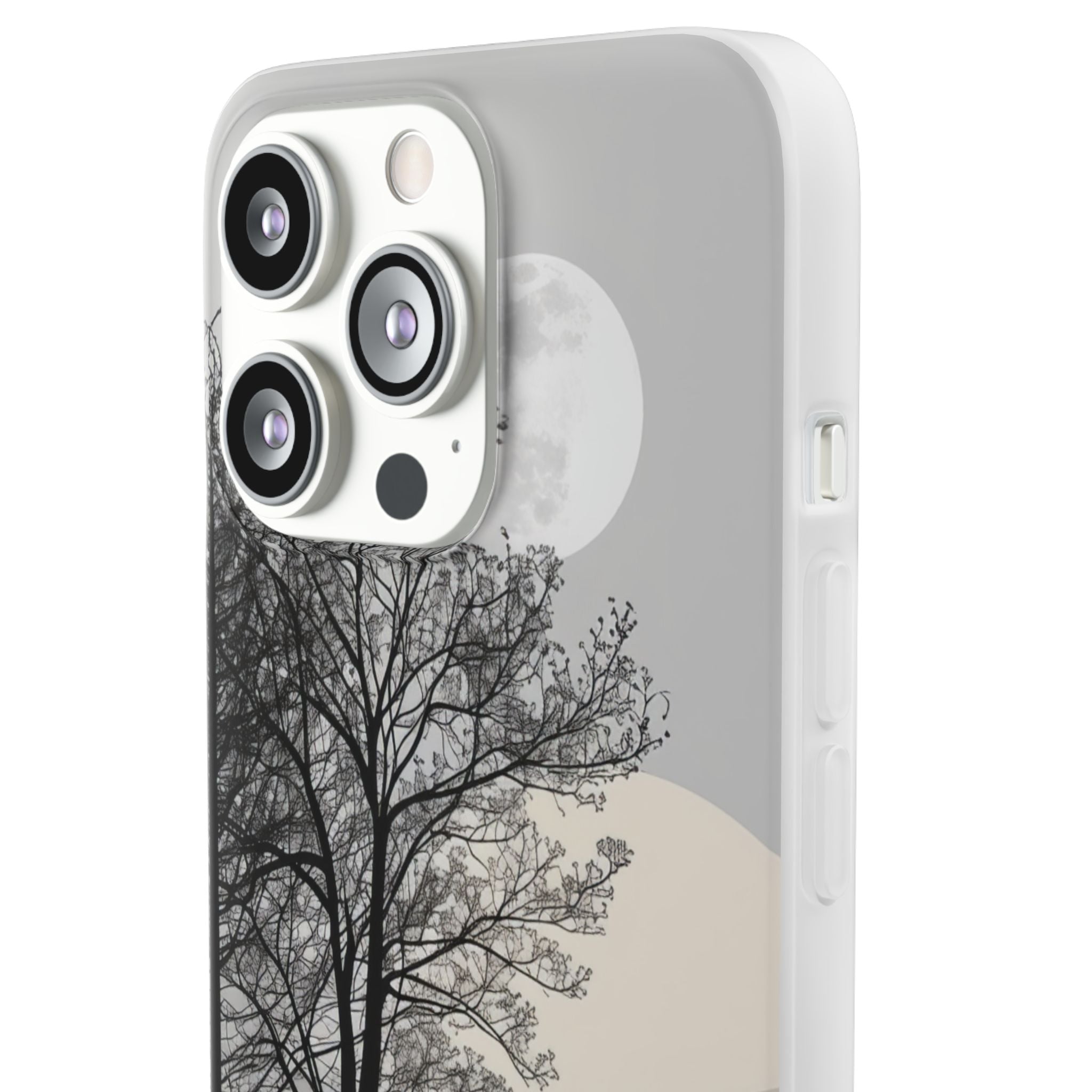 Moonlit Elegance | Flexible Phone Case for iPhone