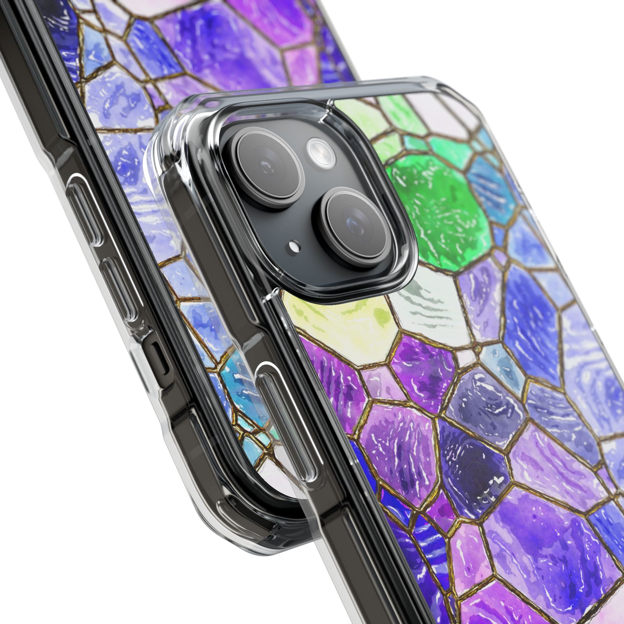 Colorful Glass Mosaic iPhone Case - Impact