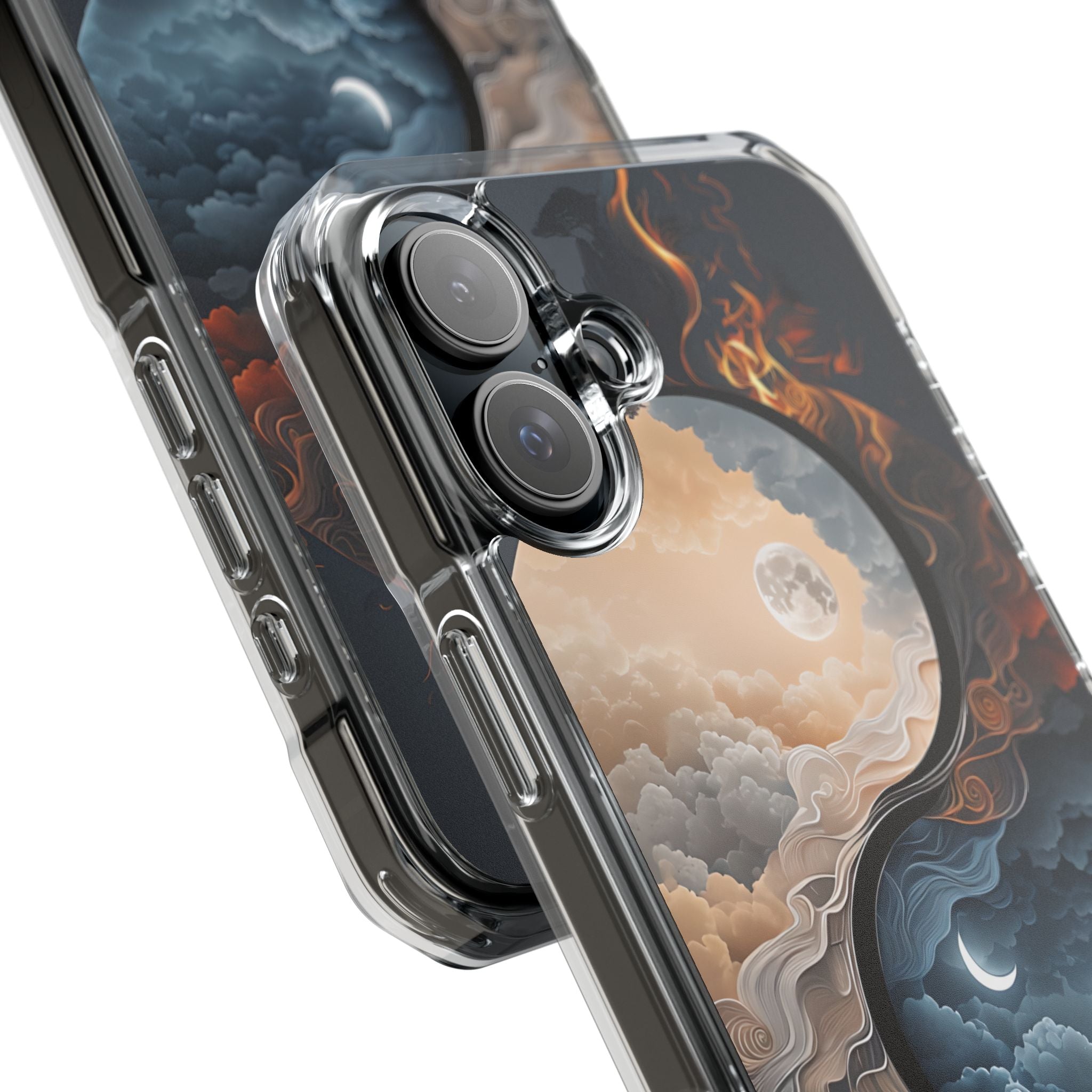Moonlit Elemental Harmony iPhone Case - Impact