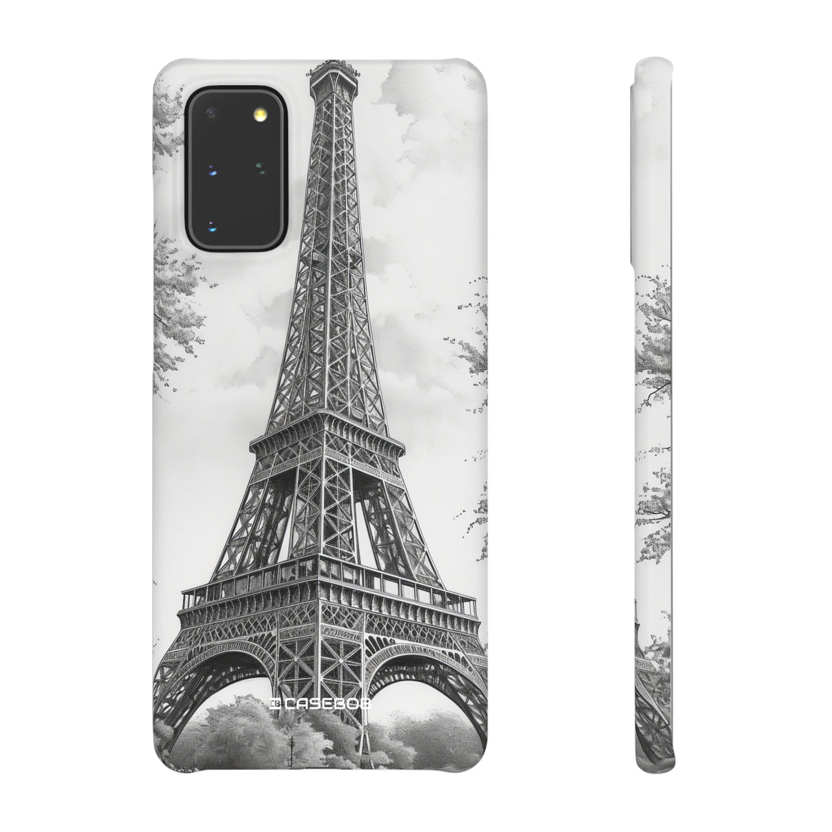 Parisian Monochrome Majesty | Slim Phone Case for Samsung