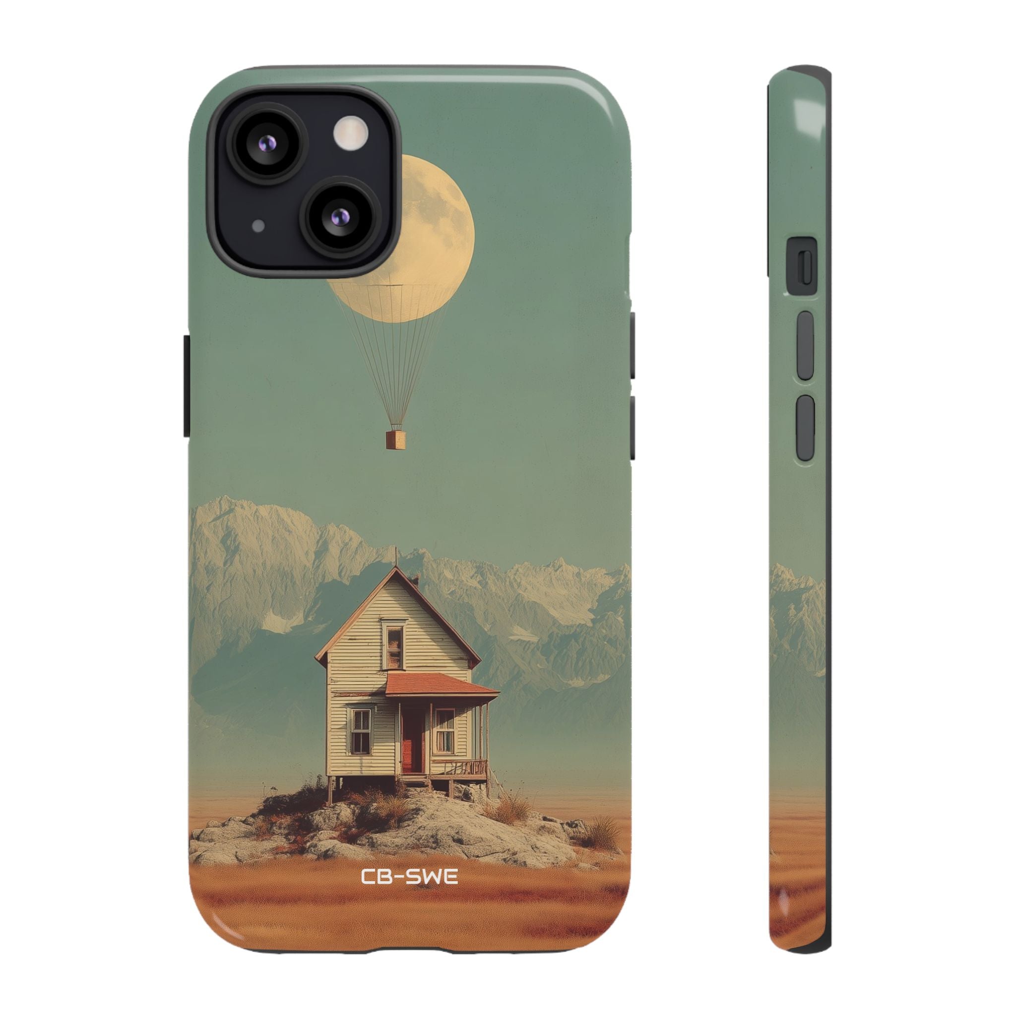 Moon Hovers Low - iPhone Case