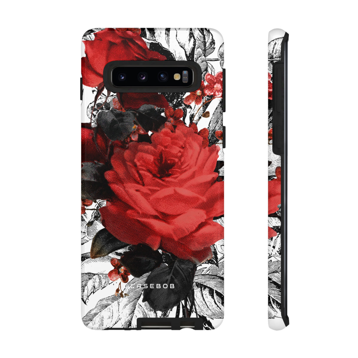 Cheruse Gothic Flower - Protective Phone Case