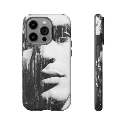 Black & White Pop Art - Protective Phone Case