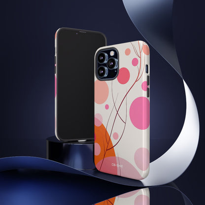 Circles Embrace Lines - iPhone Case