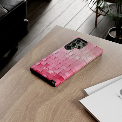 Bagliore a mosaico rosa Samsung S23 - Tough